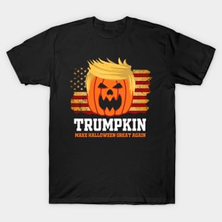 Trumpkin Make Halloween Great Again Funny Trump T-Shirt